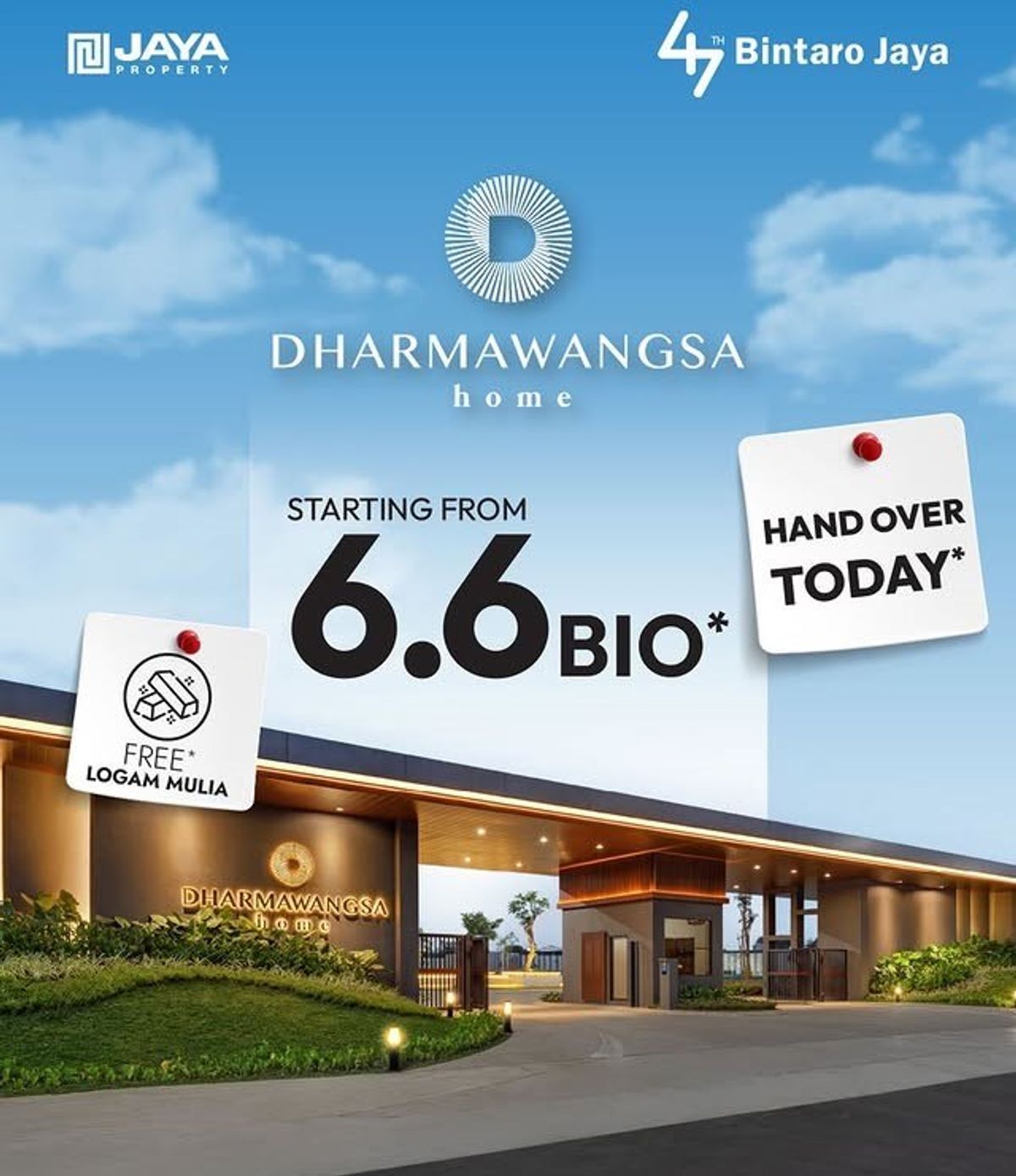 Dharmawangsa Home Bintaro - Hunian Mewah 3 Lantai